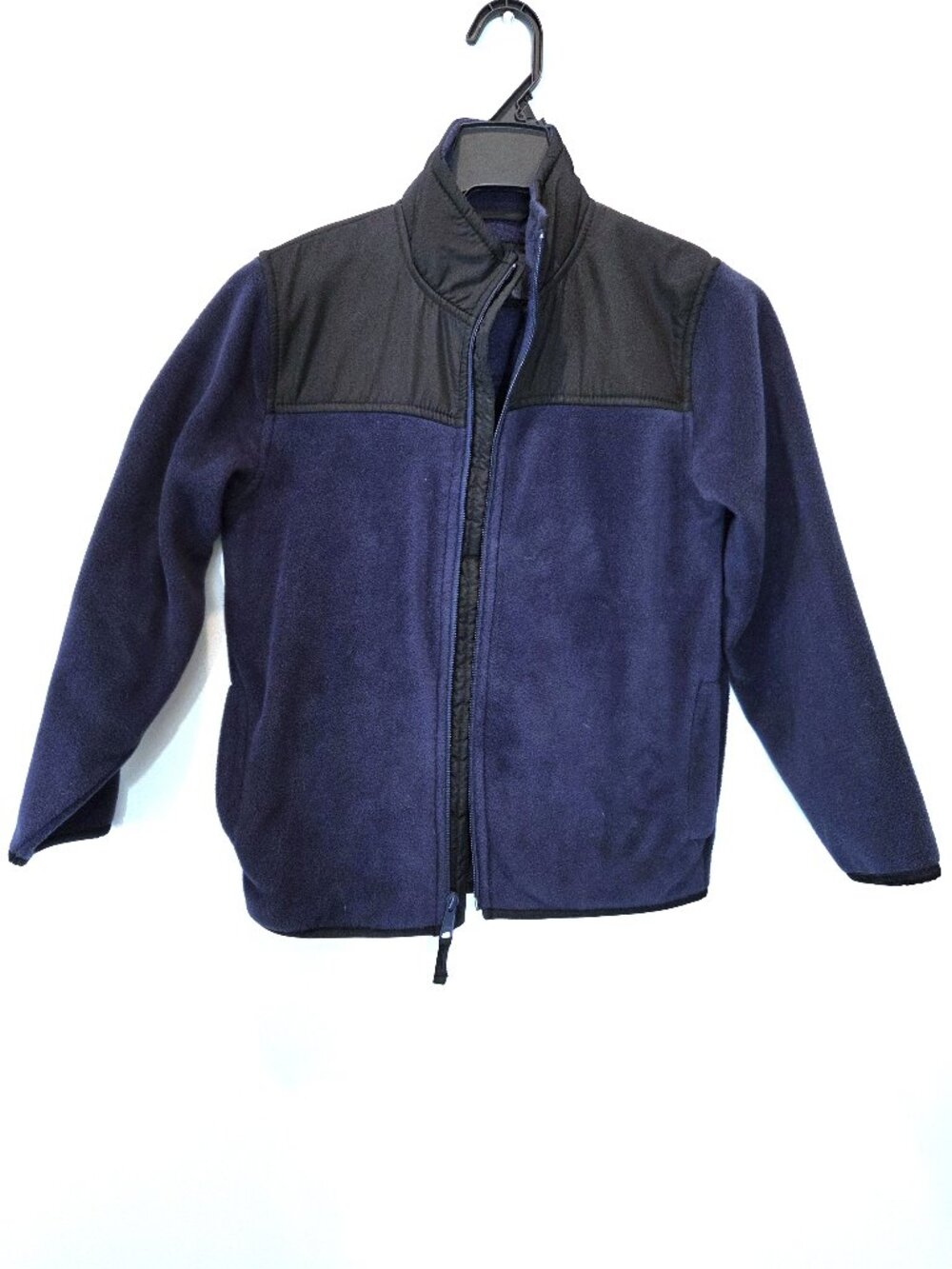 Place Navy Blue Fleece Jacket Size M